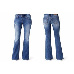 Silver Jeans Frances Womens Bootcut Jeans Size W26 x L30 Distressed Medium Wash